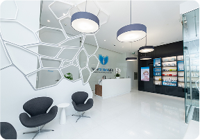 <p><span style="color: #209ed9;">NewDermaMed</span> Clinics</p>
