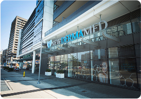 <p><span style="color: #209ed9;">NewDermaMed</span> Clinics</p>
