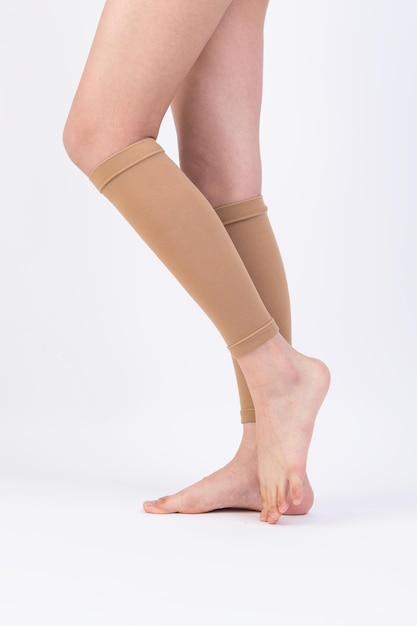 Why must you wear compression stockings post treatment?